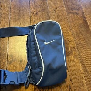 Nike Navy Belt Bag with White Accents